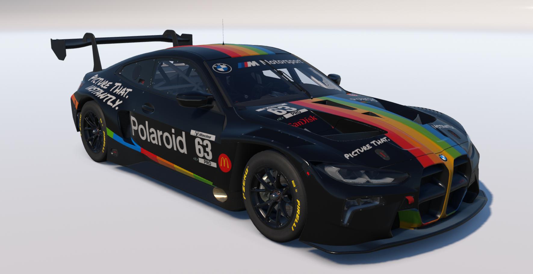 Preview of Polaroid Black BMW GT3 by Tyler Marifke
