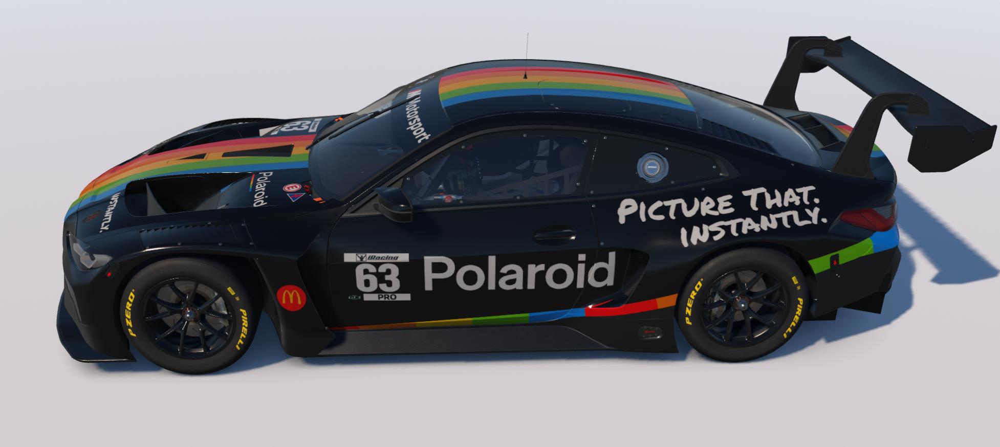 Preview of Polaroid Black BMW GT3 by Tyler Marifke