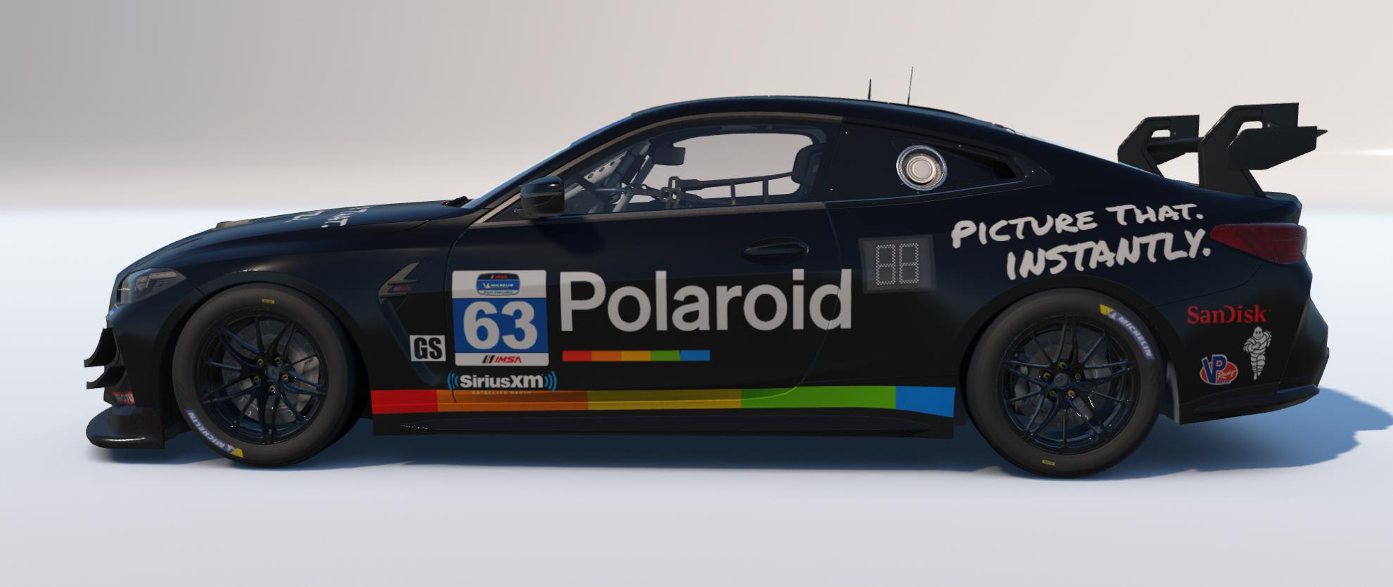 Preview of Polaroid Black BMW M4 G82 GT4 by Tyler Marifke
