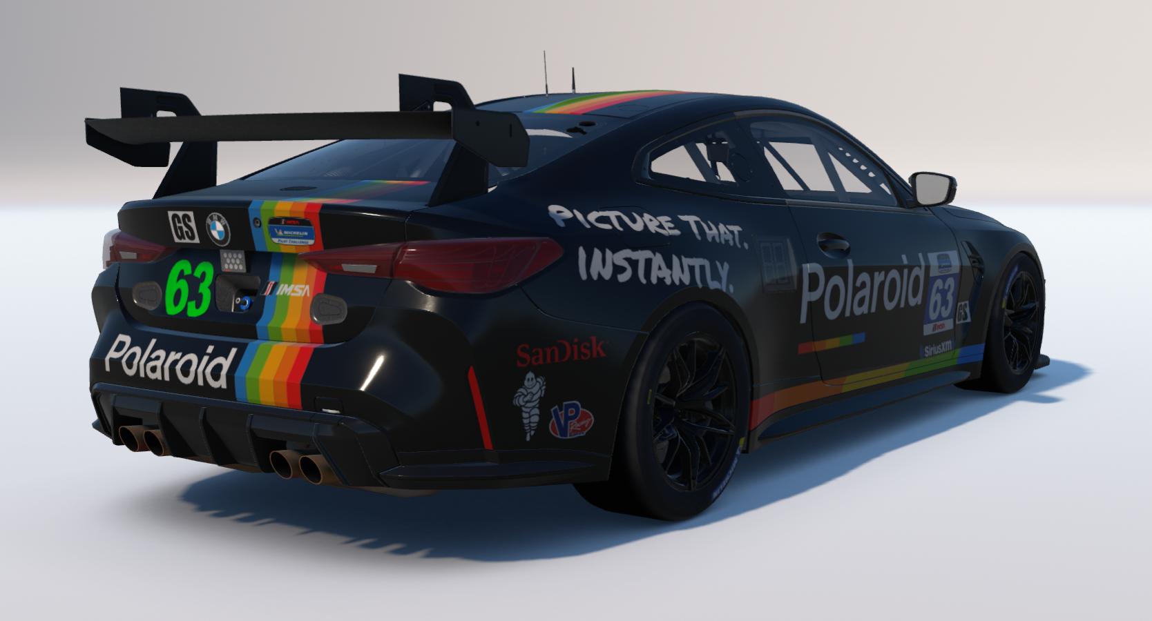 Preview of Polaroid Black BMW M4 G82 GT4 by Tyler Marifke