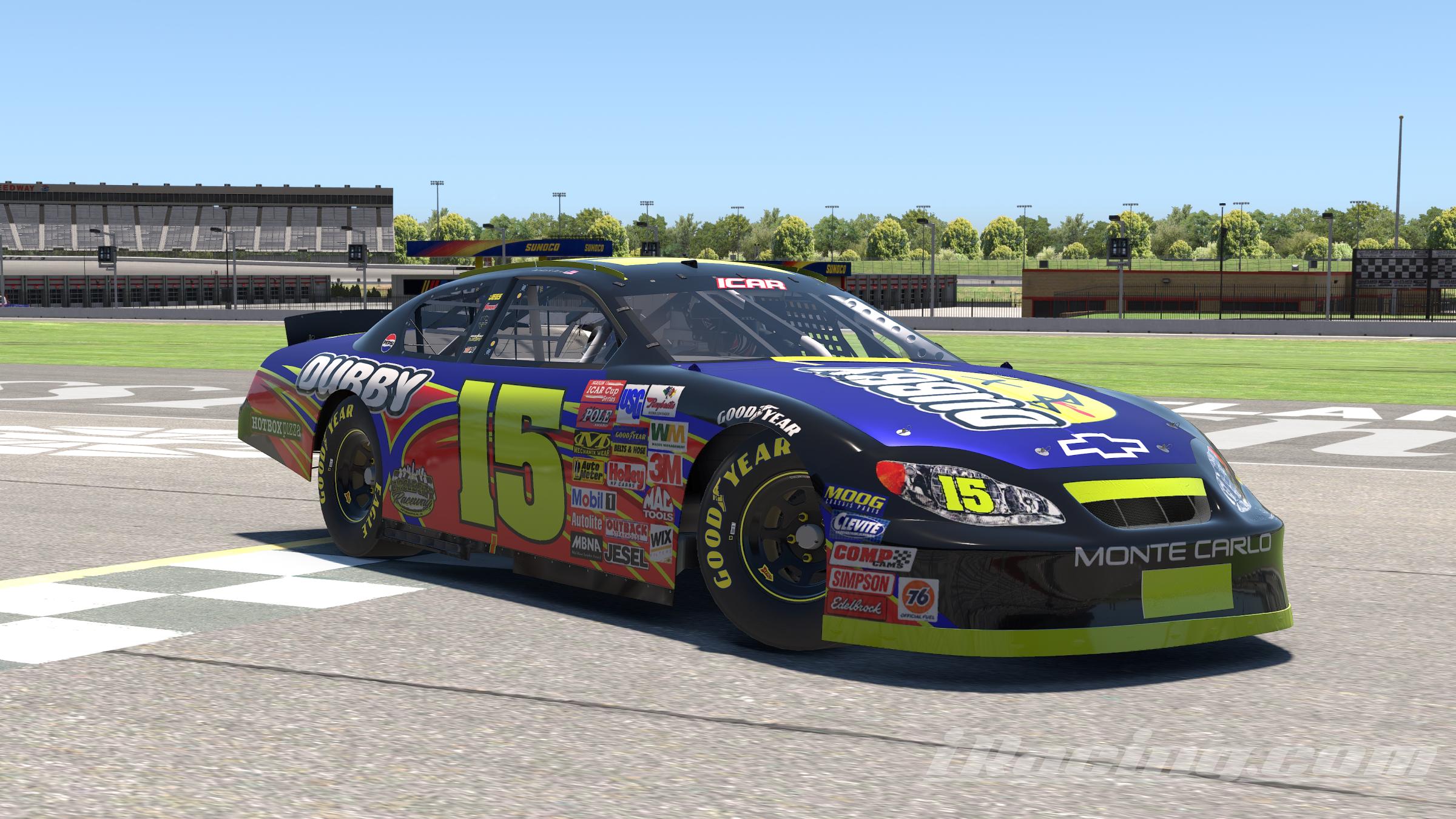 Preview of My #15 ICAR Dubby Energy Gen 4 Monte Carlo Stock Car by Kendrick Hom