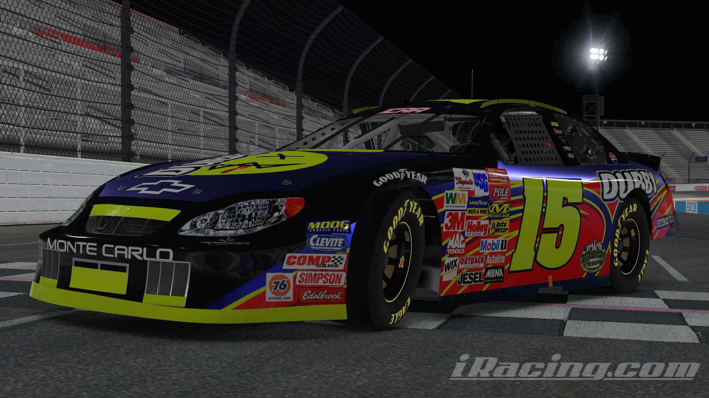 Preview of My #15 ICAR Dubby Energy Gen 4 Monte Carlo Stock Car by Kendrick Hom
