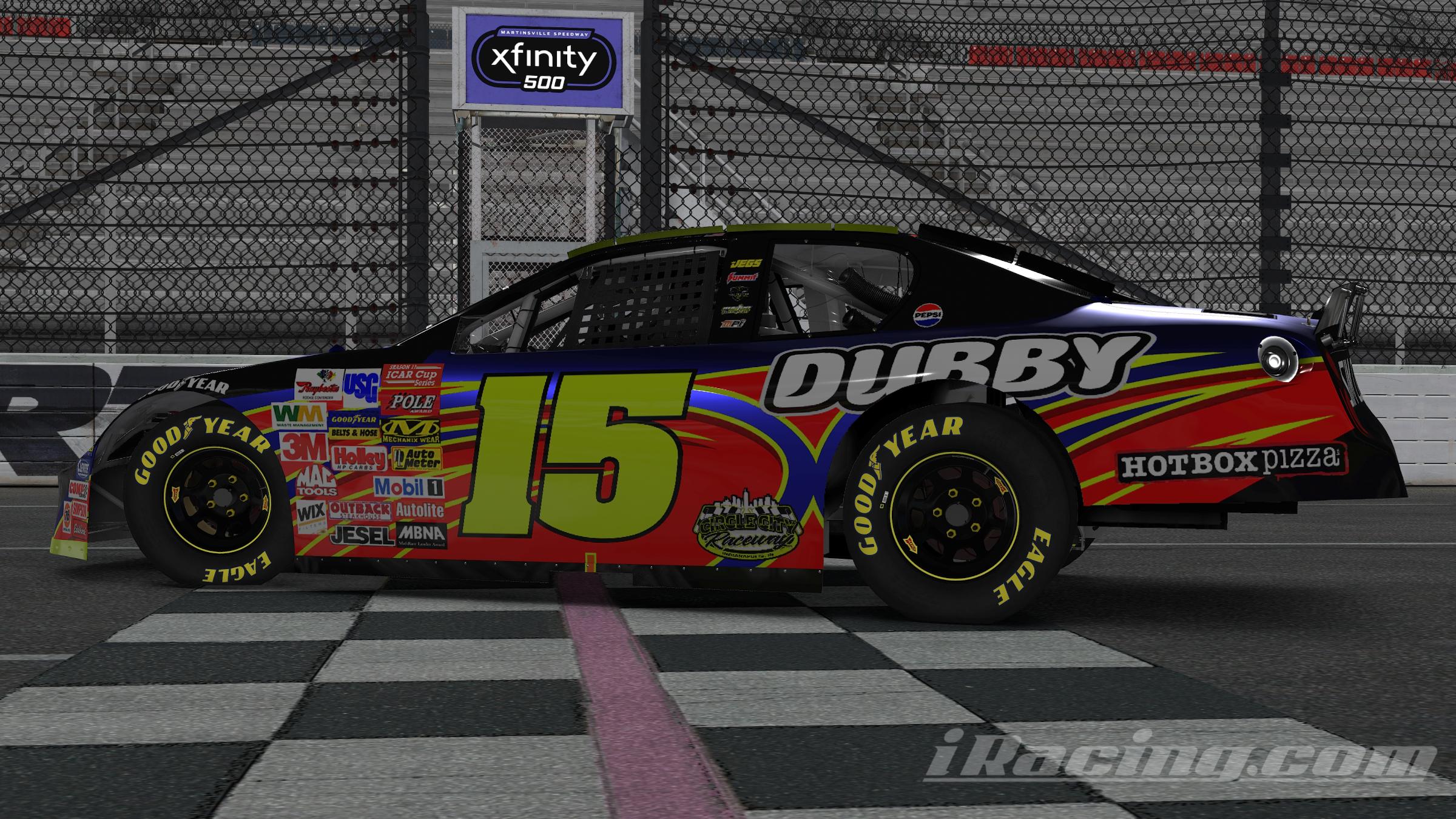 Preview of My #15 ICAR Dubby Energy Gen 4 Monte Carlo Stock Car by Kendrick Hom