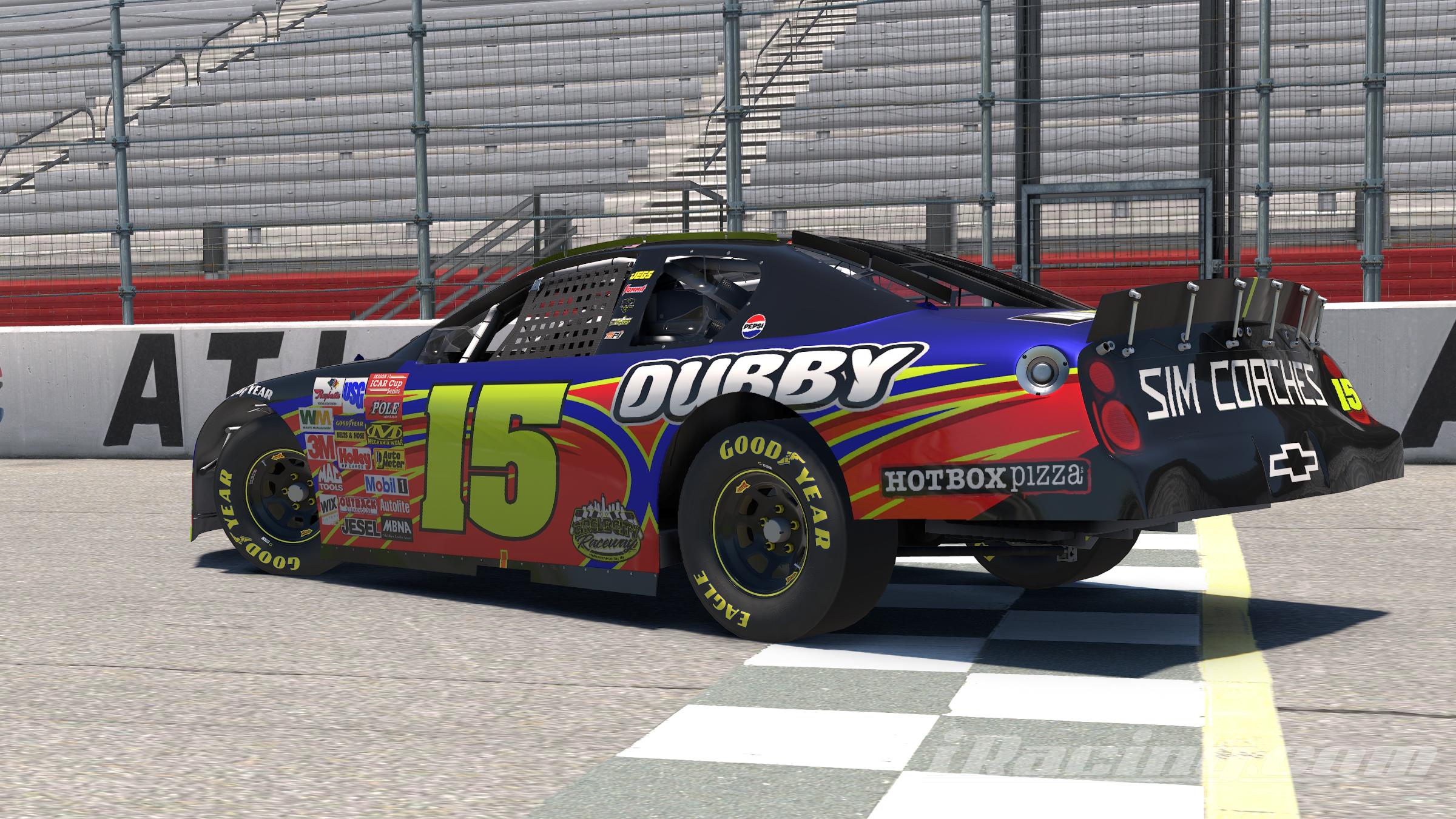 Preview of My #15 ICAR Dubby Energy Gen 4 Monte Carlo Stock Car by Kendrick Hom