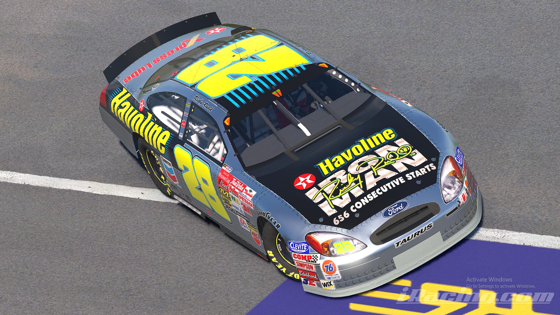 Preview of 2002 - Ricky Rudd - Havoline IRON MAN by Dylan J. Baadte