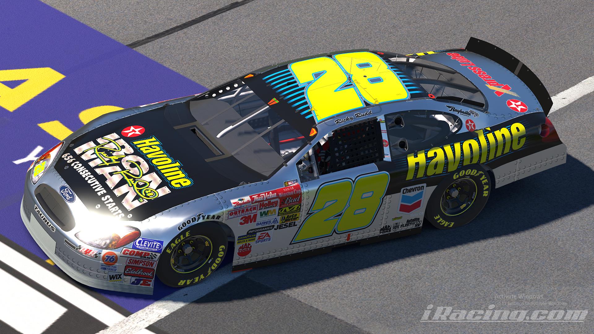 Preview of 2002 - Ricky Rudd - Havoline IRON MAN by Dylan J. Baadte