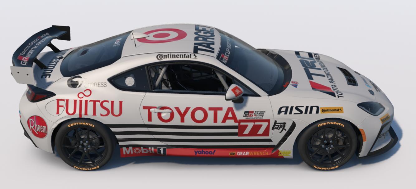 Preview of Toyota TRD/Fujitsu Toyota GR86 by Ronald Lawson2