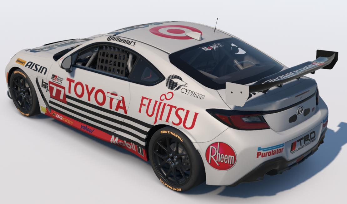 Preview of Toyota TRD/Fujitsu Toyota GR86 by Ronald Lawson2