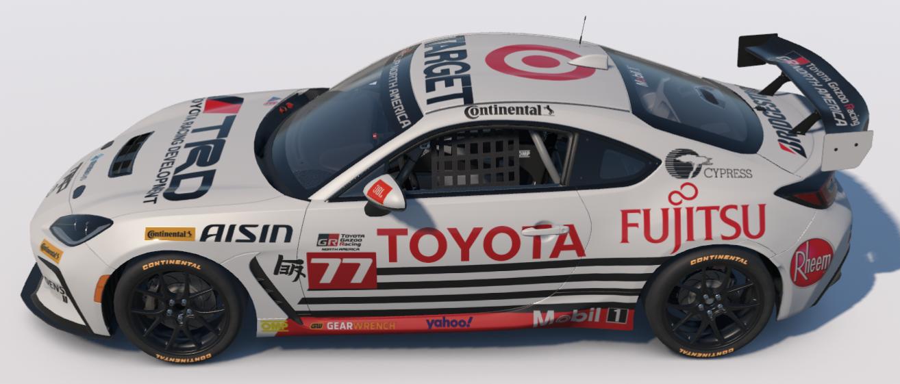 Preview of Toyota TRD/Fujitsu Toyota GR86 by Ronald Lawson2