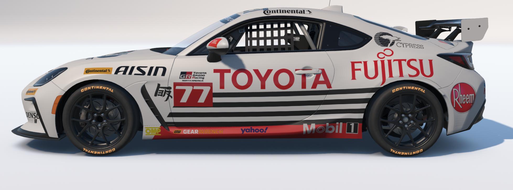 Preview of Toyota TRD/Fujitsu Toyota GR86 by Ronald Lawson2