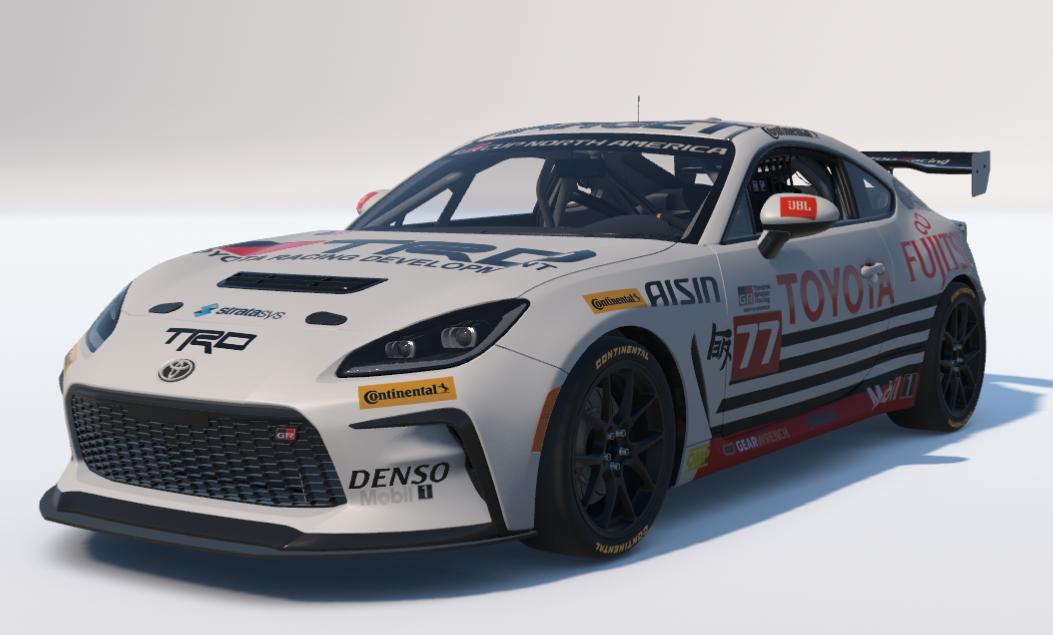 Preview of Toyota TRD/Fujitsu Toyota GR86 by Ronald Lawson2