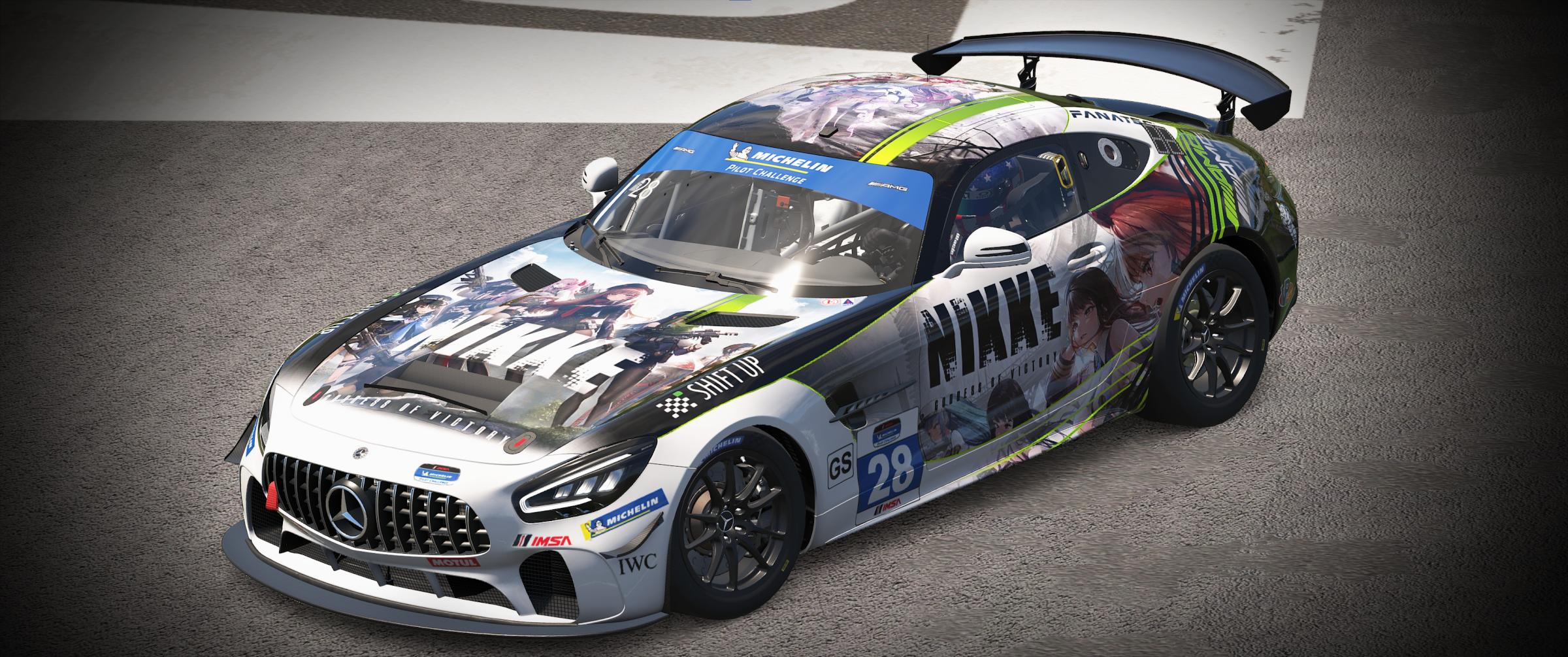 Preview of Nikke Goddess of Victory Mercedes AMG GT4 by Joshua JD Miller