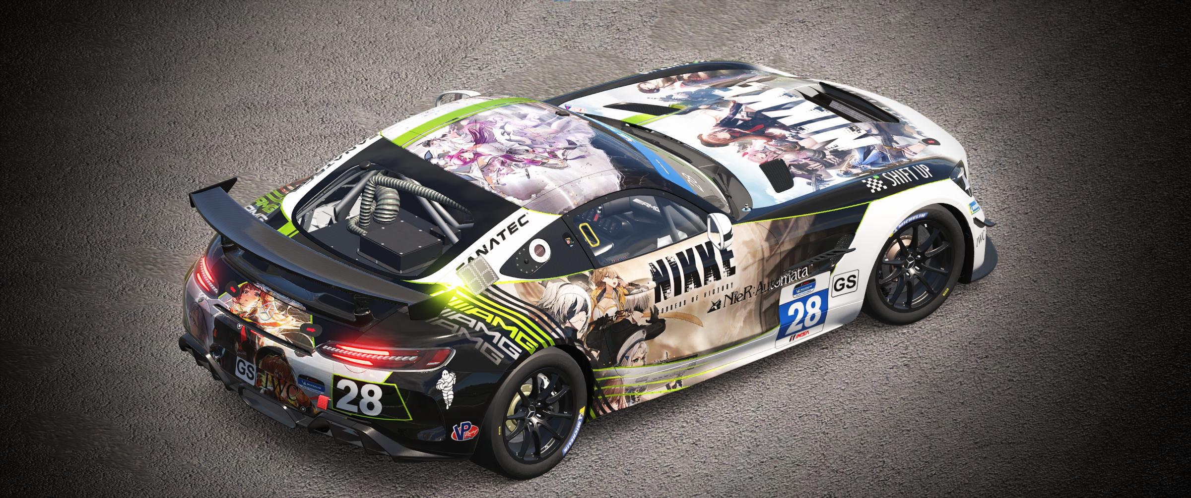 Preview of Nikke Goddess of Victory Mercedes AMG GT4 by Joshua JD Miller
