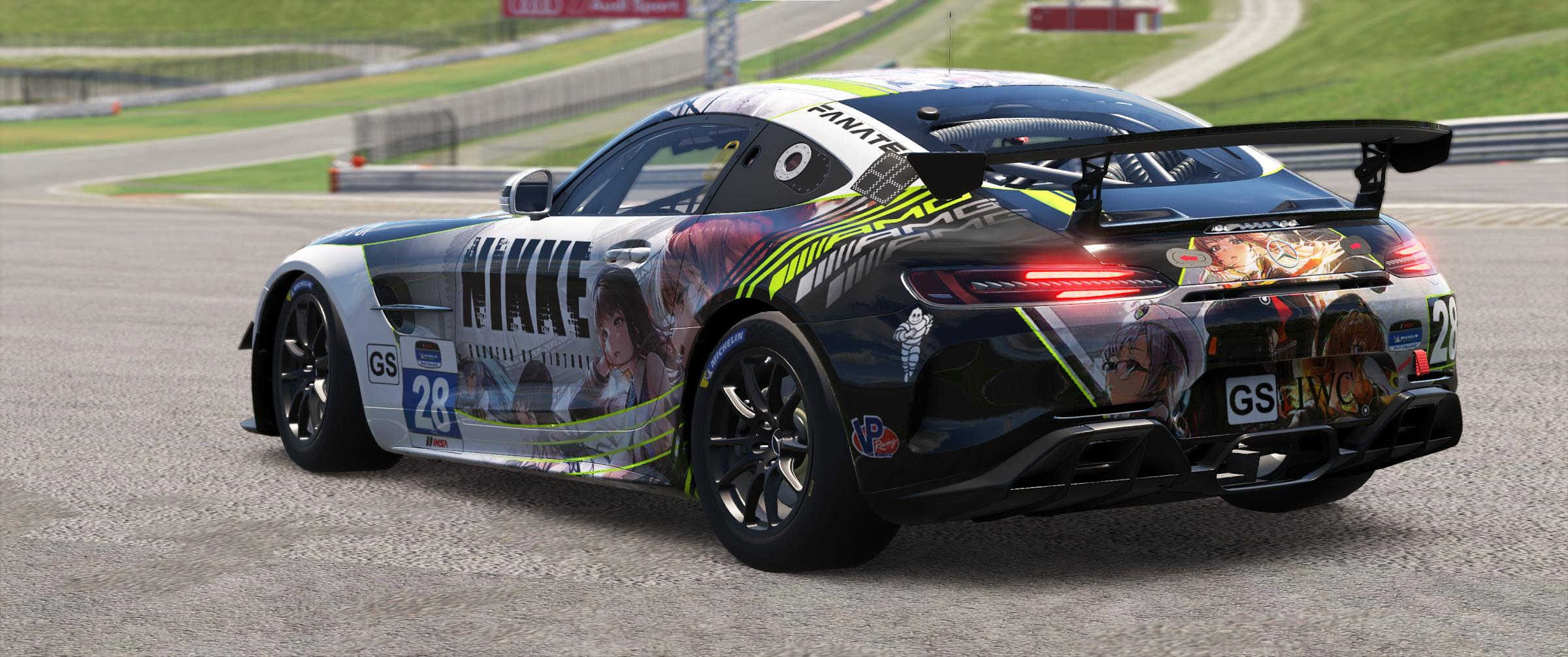 Preview of Nikke Goddess of Victory Mercedes AMG GT4 by Joshua JD Miller