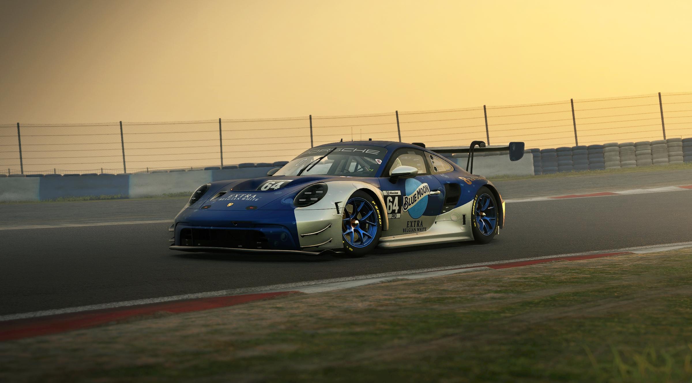 Preview of Blue Moon Extra Porsche 911 GT3 R by Matthew Moscone