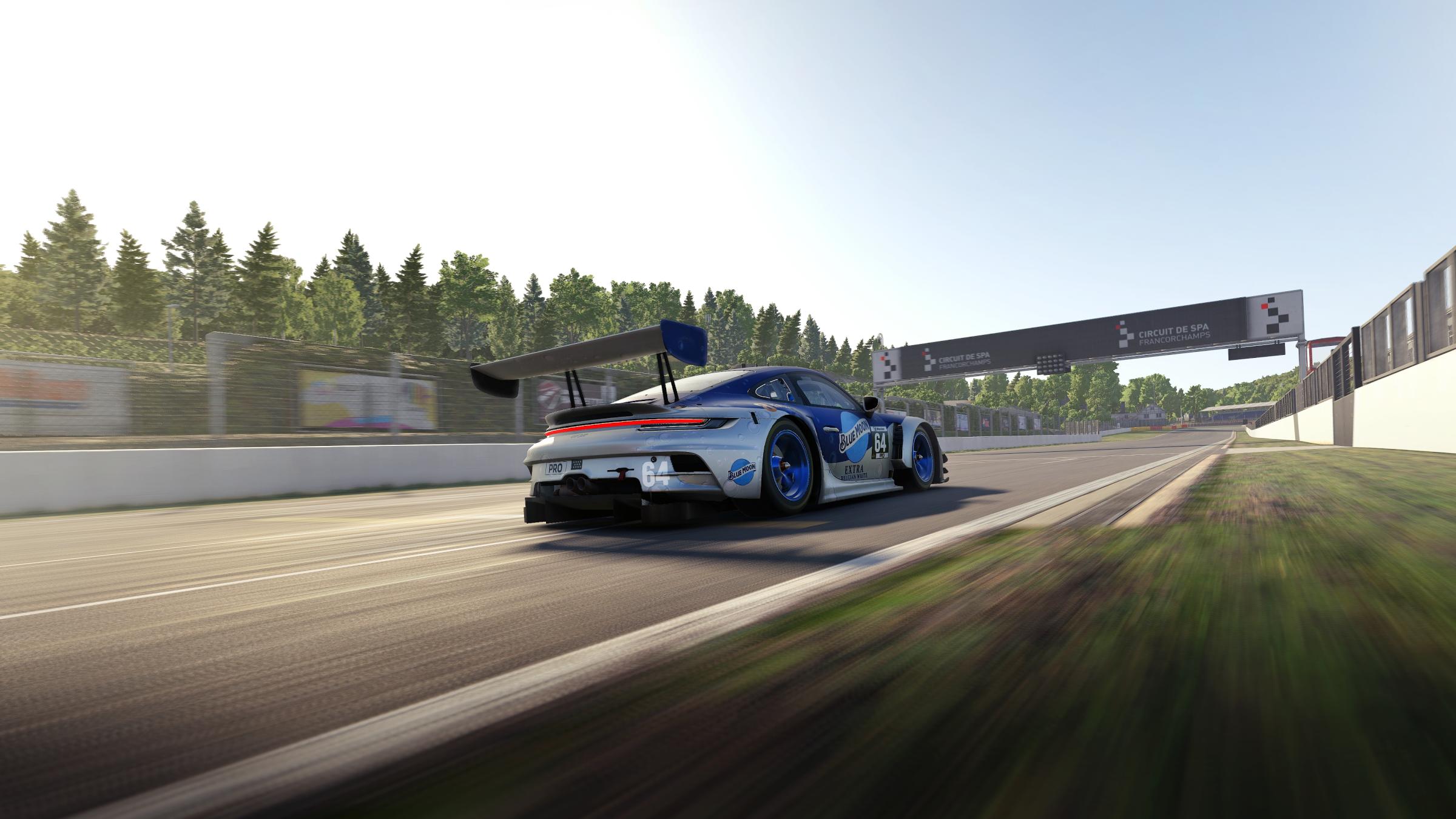 Preview of Blue Moon Extra Porsche 911 GT3 R by Matthew Moscone