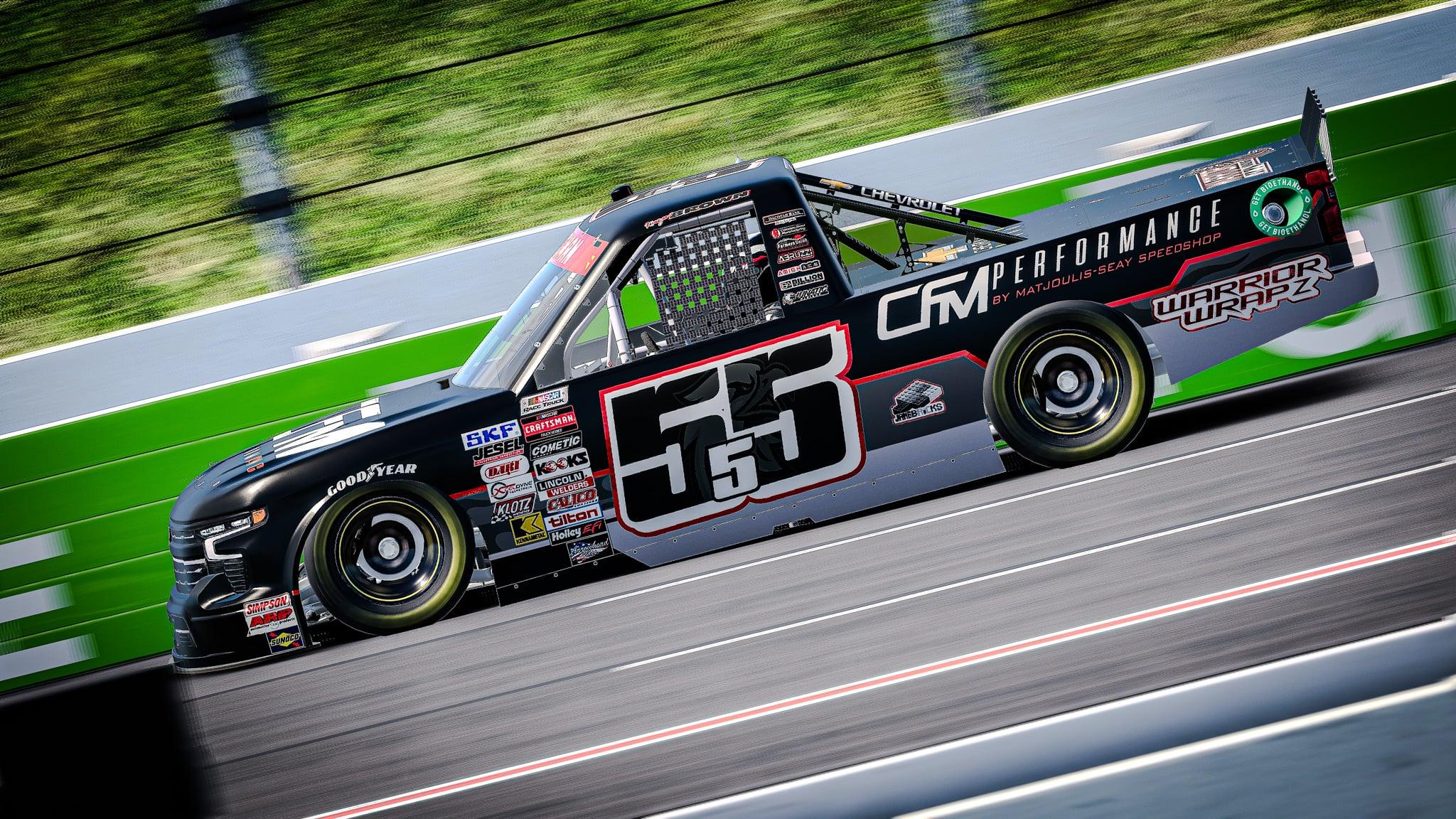 Preview of Keagan Brown #555 NASCAR Truck Chevy by Keagan B.