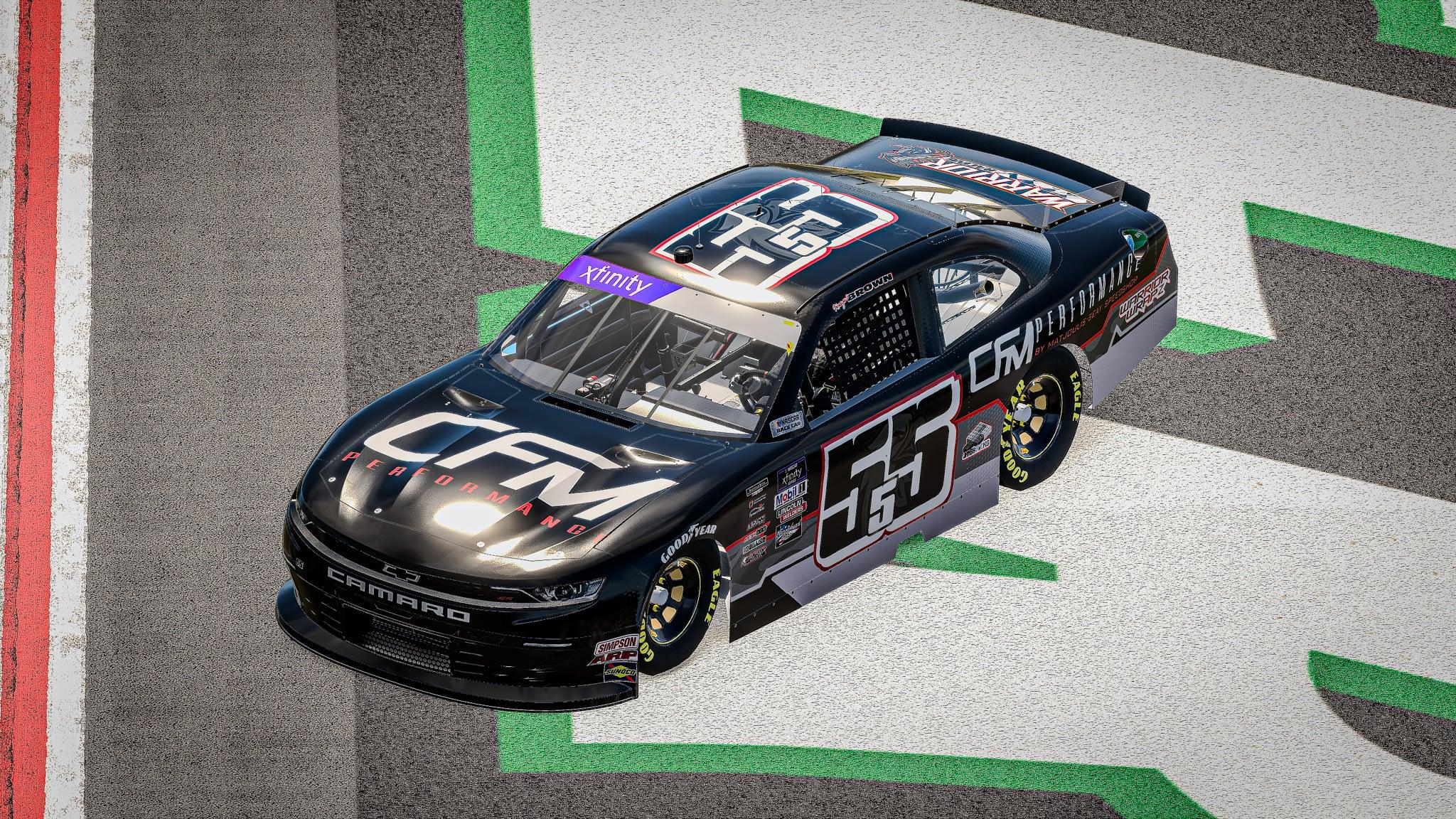 Preview of Keagan Brown #555 XFINITY Chevy by Keagan B.
