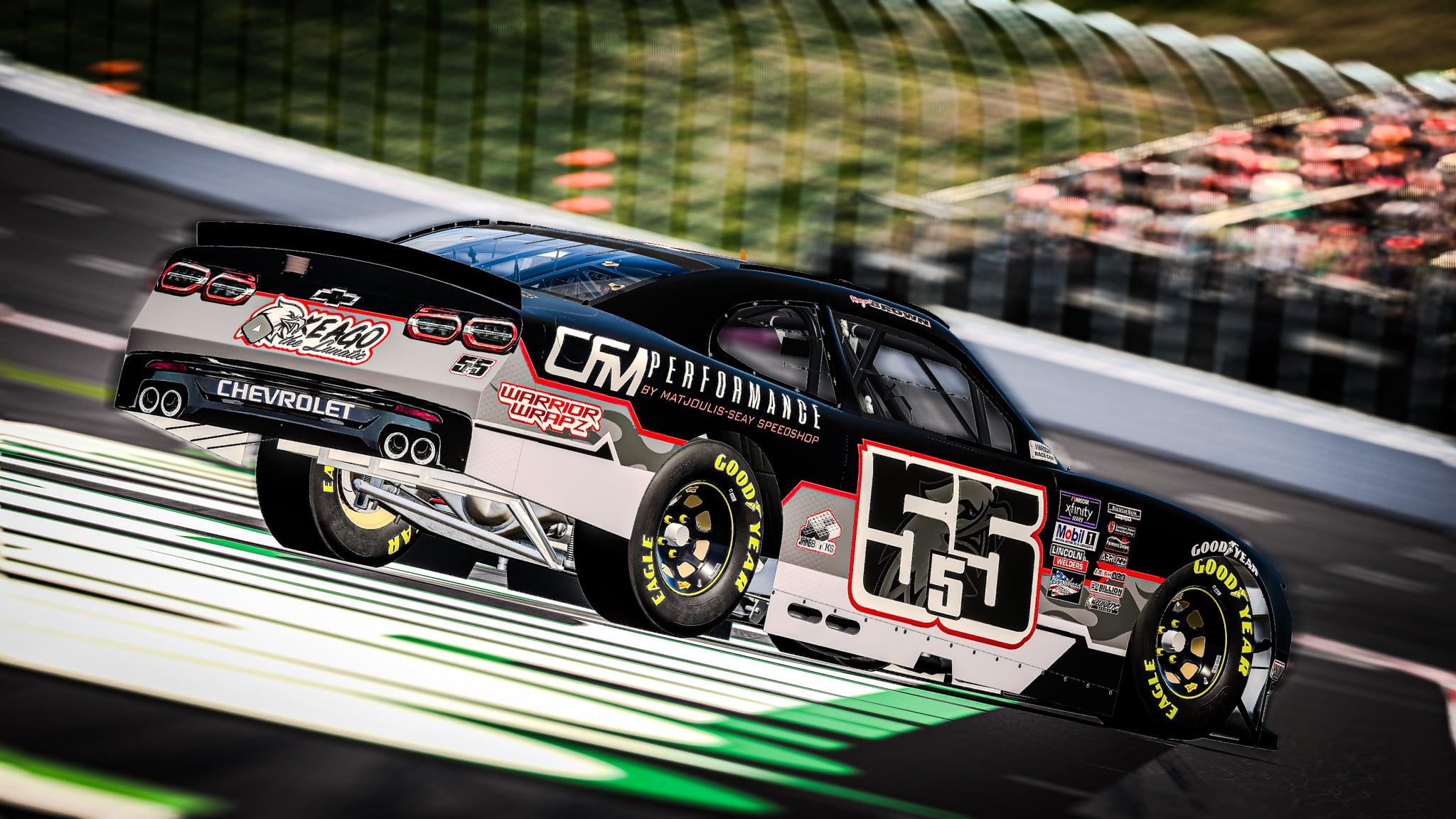 Preview of Keagan Brown #555 XFINITY Chevy by Keagan B.