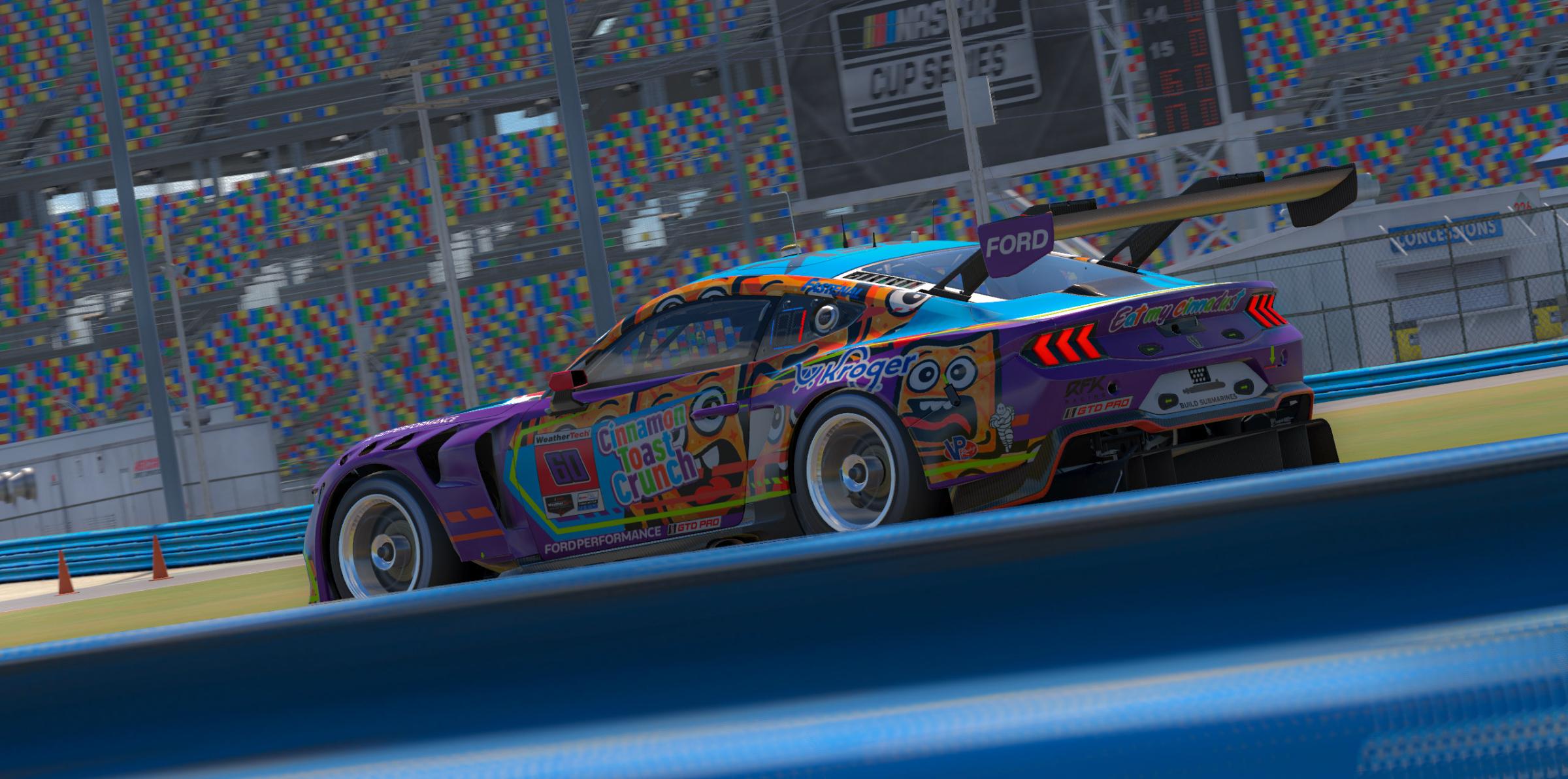 Preview of RFK Racing Cinnamon Toast Crunch Imsa Concept #60 by Brandon Rissmiller