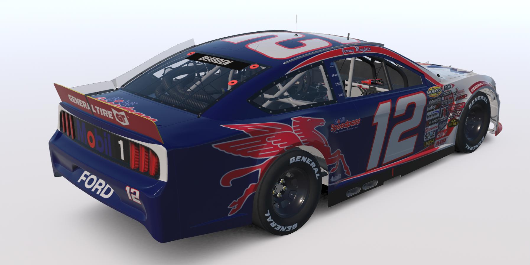 Preview of Jeremy Mayfield 2000 Mobil 1 Arca Mustang No Numbers by Josh Bearden