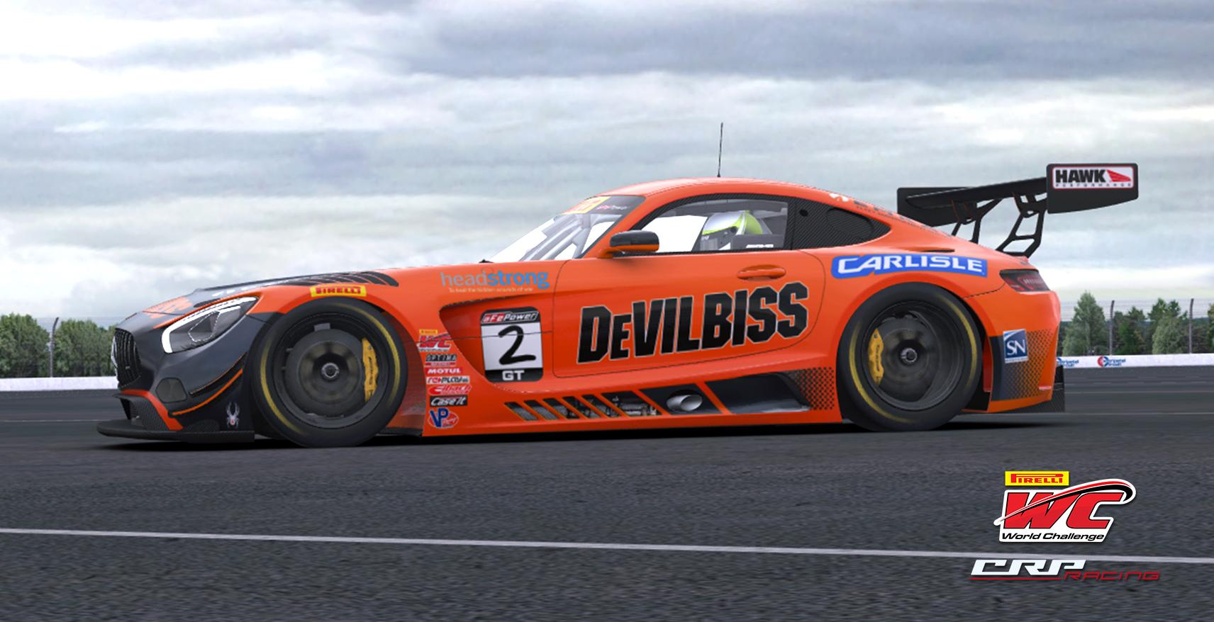 #2 CRP Racing Mercedes AMG GT3 (PWC) by Justin S Davis - Trading Paints