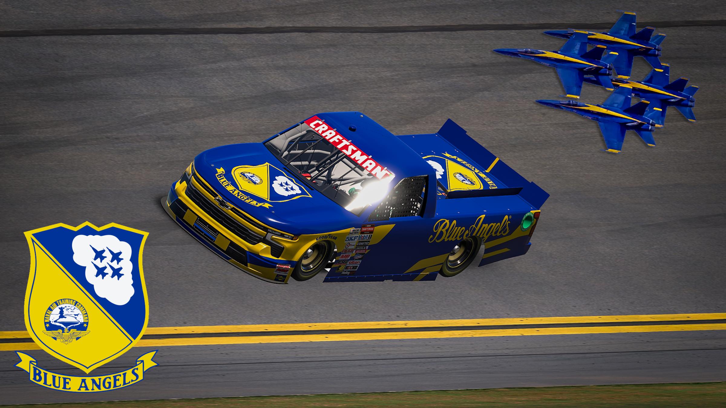 Preview of Blue Angels Silverado by James D Harris