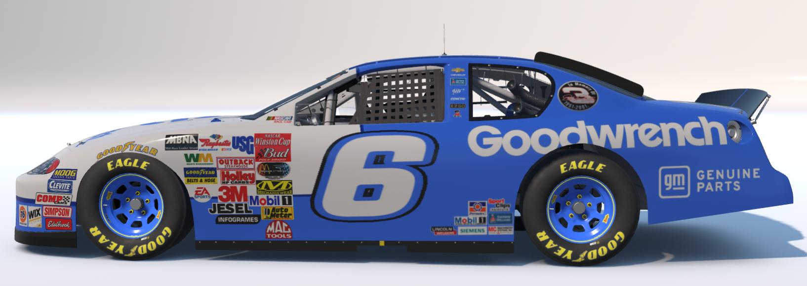 Preview of #6 Goodwrench/GM Genuine Parts Chevrolet by Keith Batson