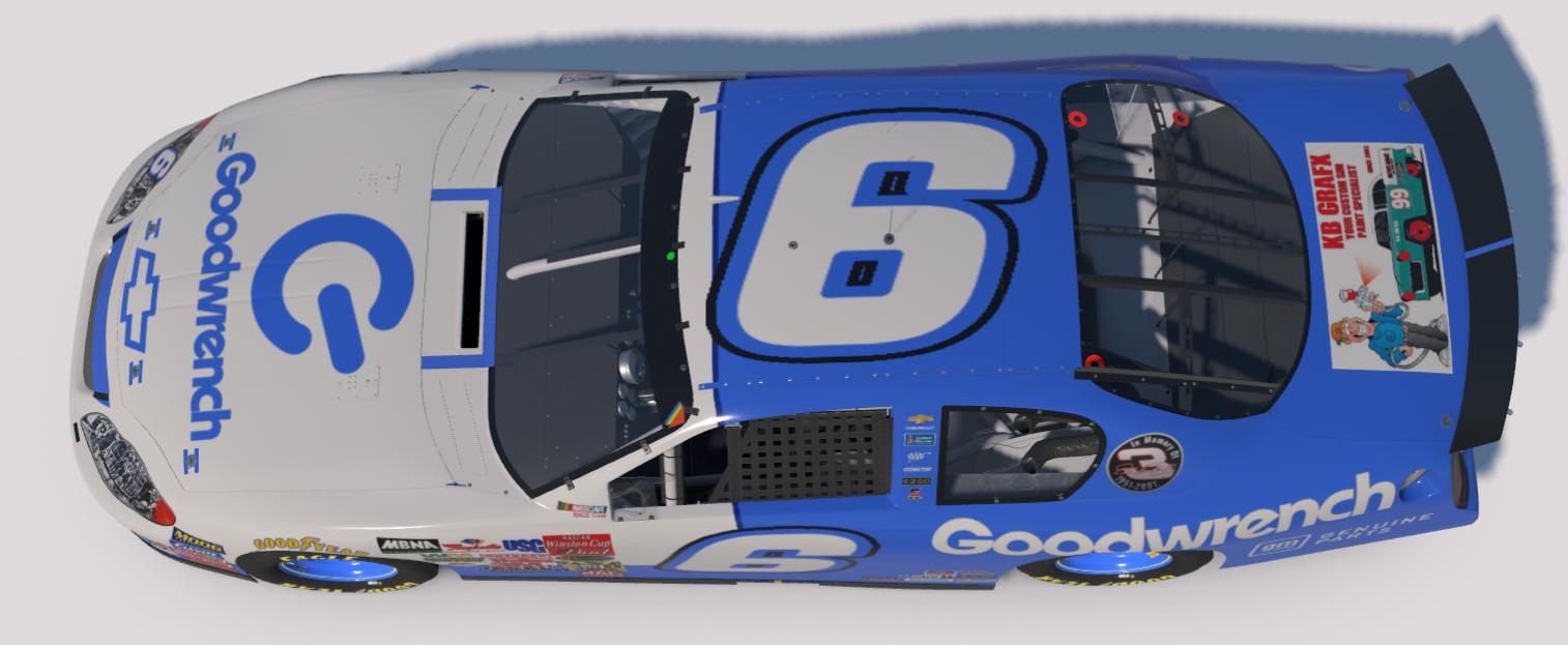 Preview of #6 Goodwrench/GM Genuine Parts Chevrolet by Keith Batson