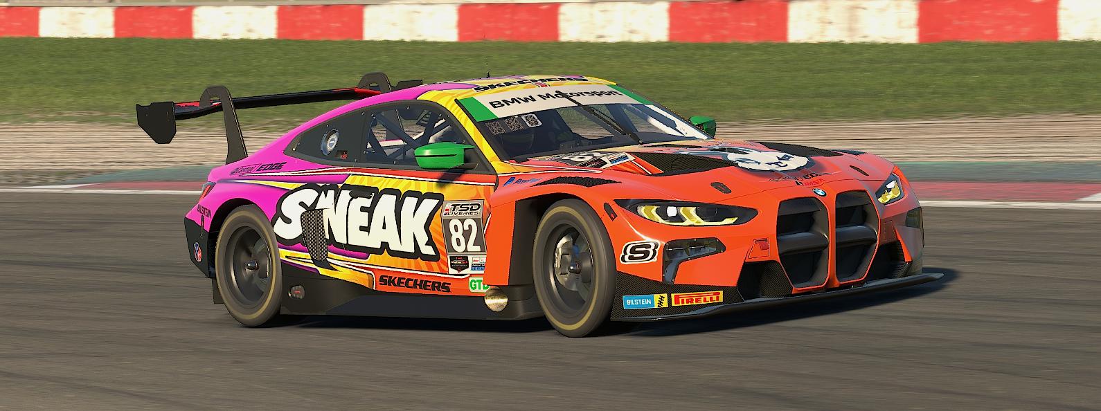 Preview of Sneak BMW M4 GT3 Orange version by Terry Atkinson