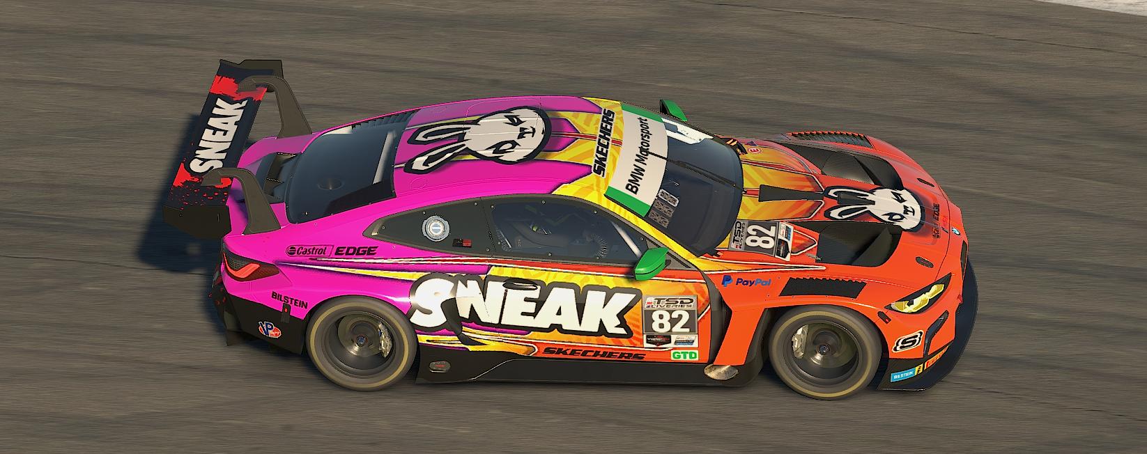 Preview of Sneak BMW M4 GT3 Orange version by Terry Atkinson