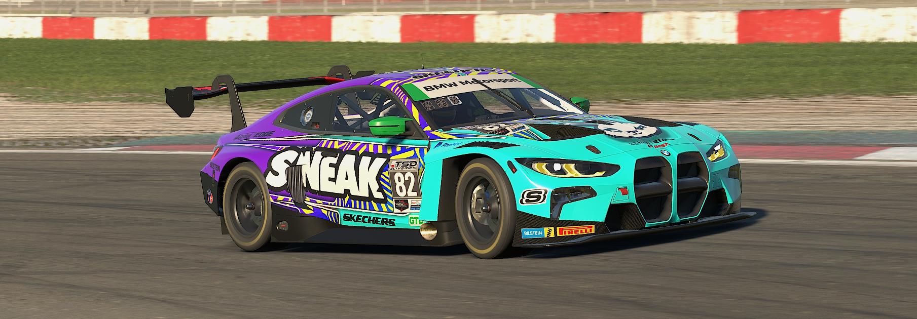 Preview of Sneak BMW M4 GT3 Blue version by Terry Atkinson