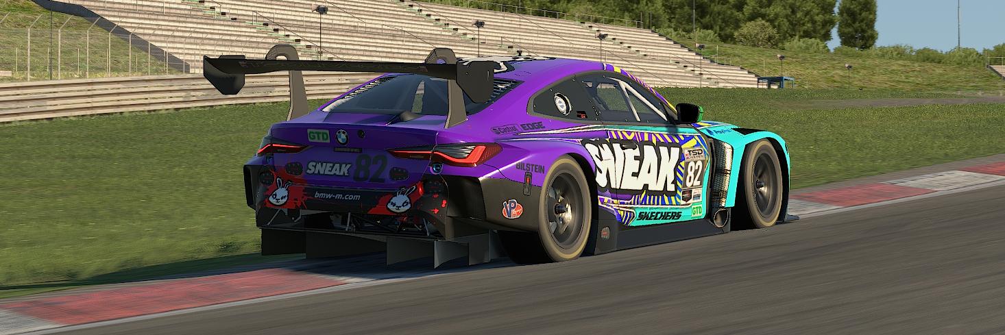 Preview of Sneak BMW M4 GT3 Blue version by Terry Atkinson