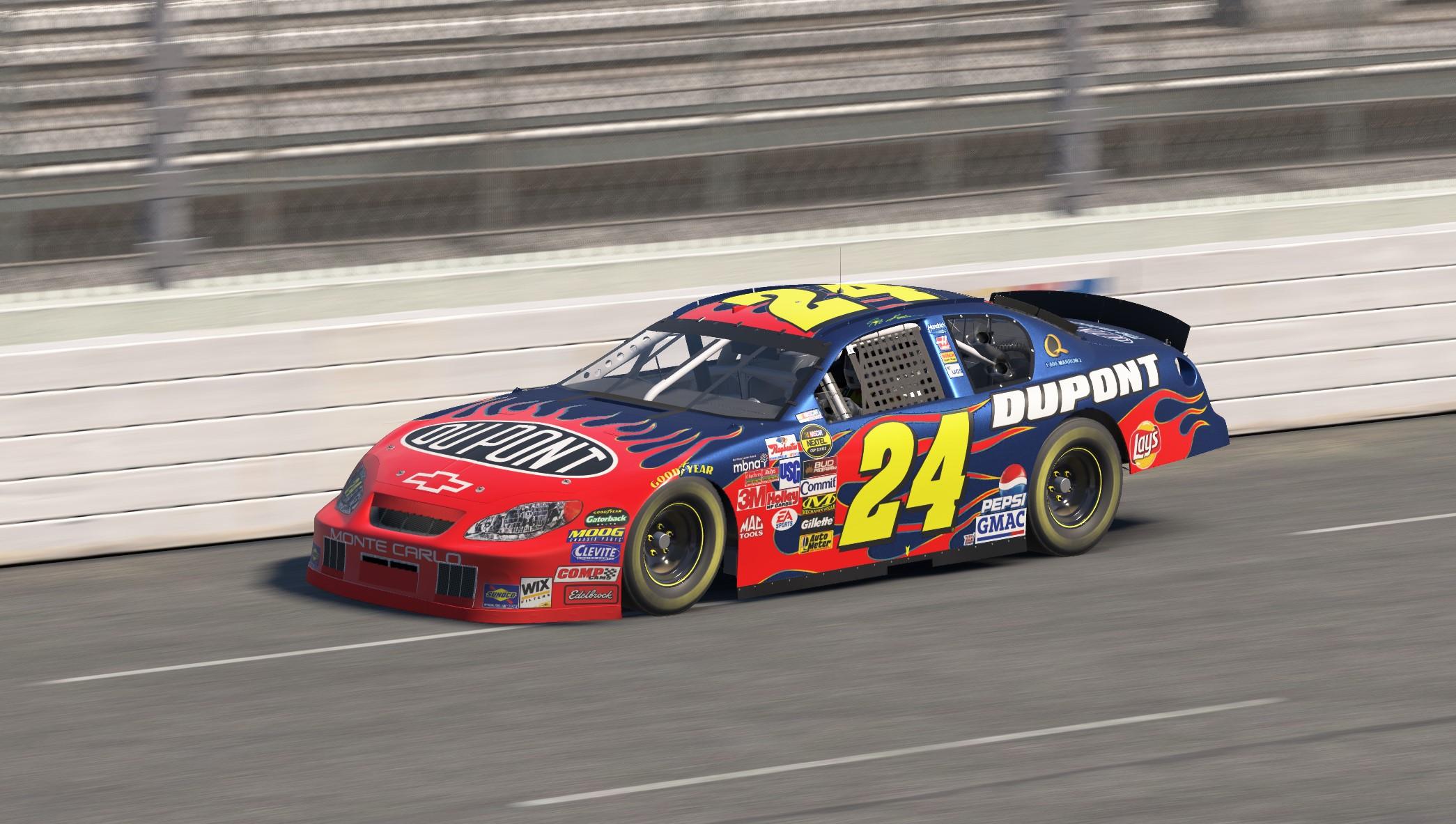 Preview of Jeff Gordon 2005 Dupont Monte Carlo Custom Number version by Tyler Head