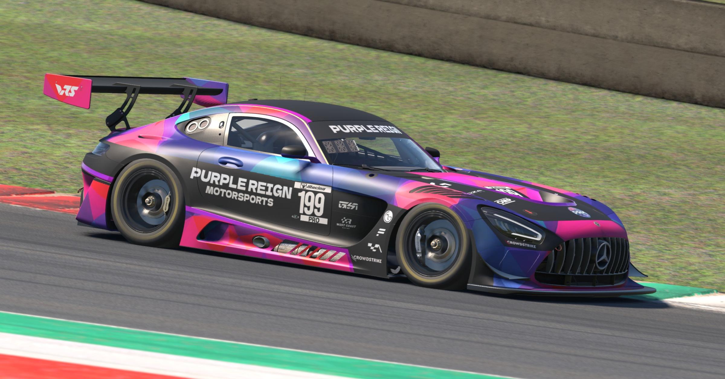 Preview of Purple Reign Motorsports Mercedes AMG GT3 by Christopher Becco