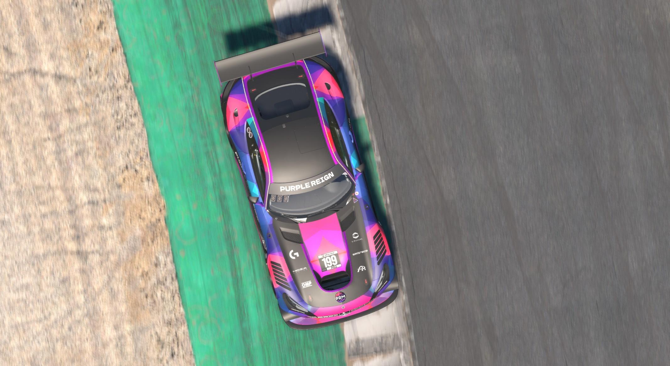 Preview of Purple Reign Motorsports Mercedes AMG GT3 by Christopher Becco