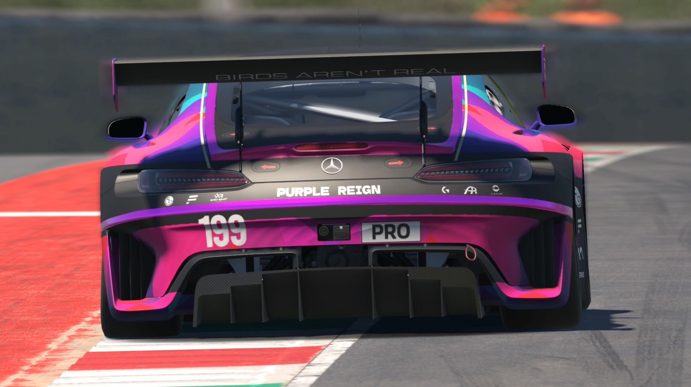 Preview of Purple Reign Motorsports Mercedes AMG GT3 by Christopher Becco
