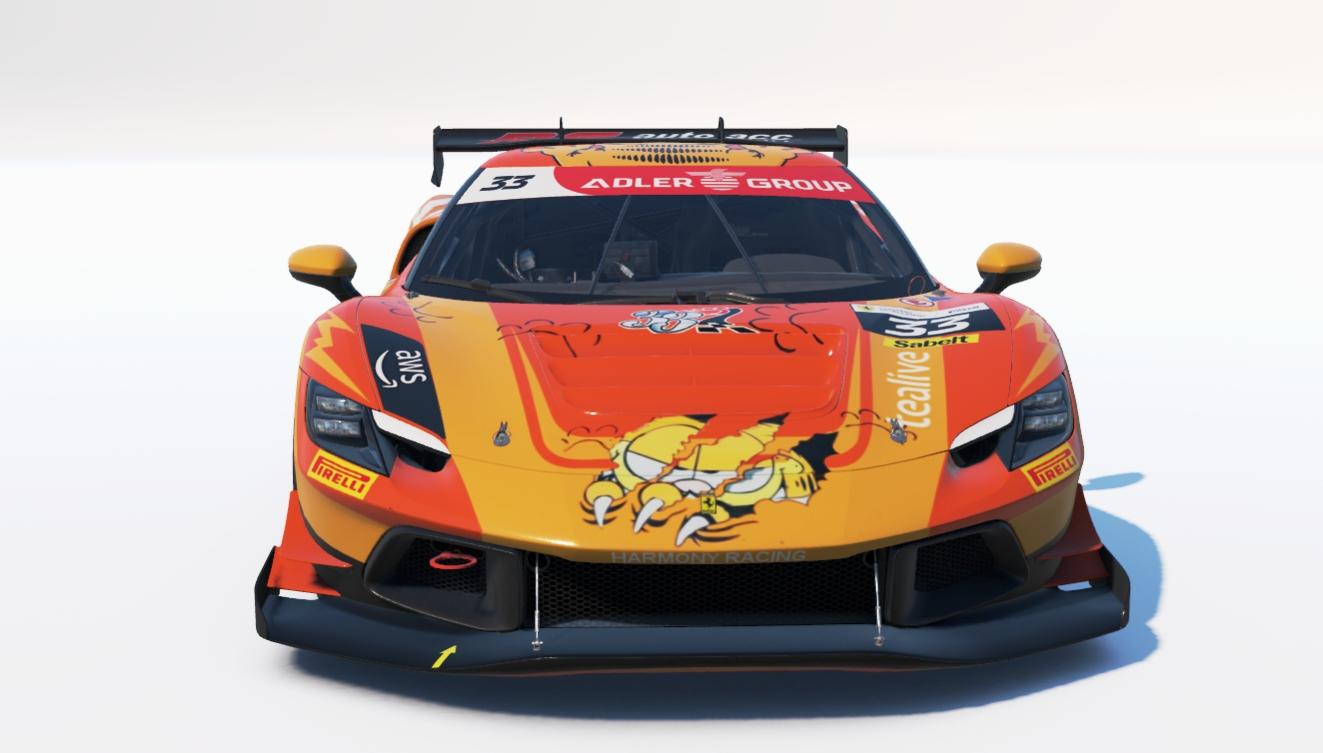 Preview of Ferrari 296 Challenge Garfield by Don Craig
