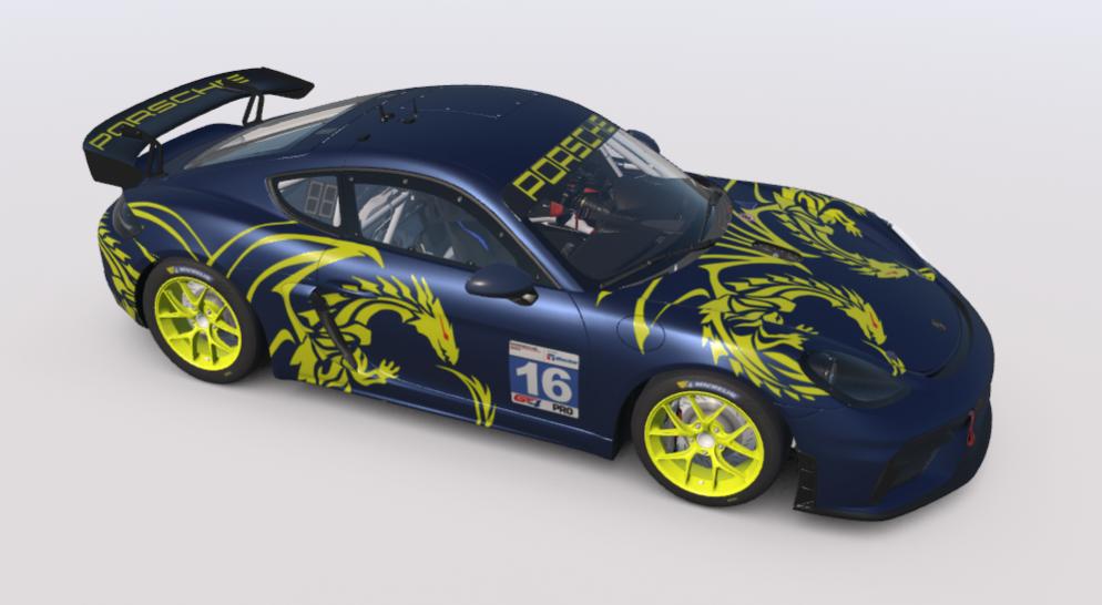 Preview of Porsche 718 Cayman GT4 - Dragon by Scott N.