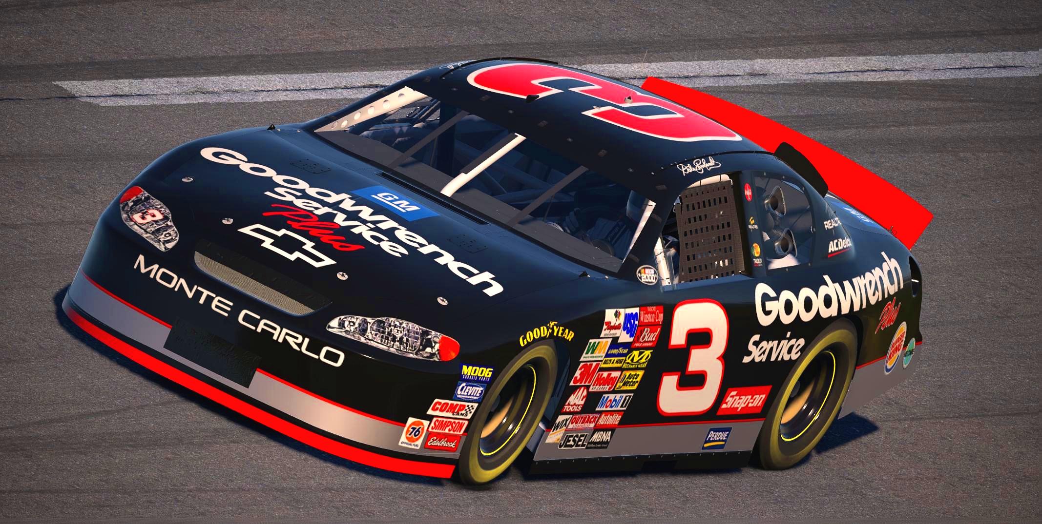 Preview of 2000 Dale Earnhardt Sr. GM Goodwrench - Winston 500 (Sim Stamped#) by Brennan MaGee