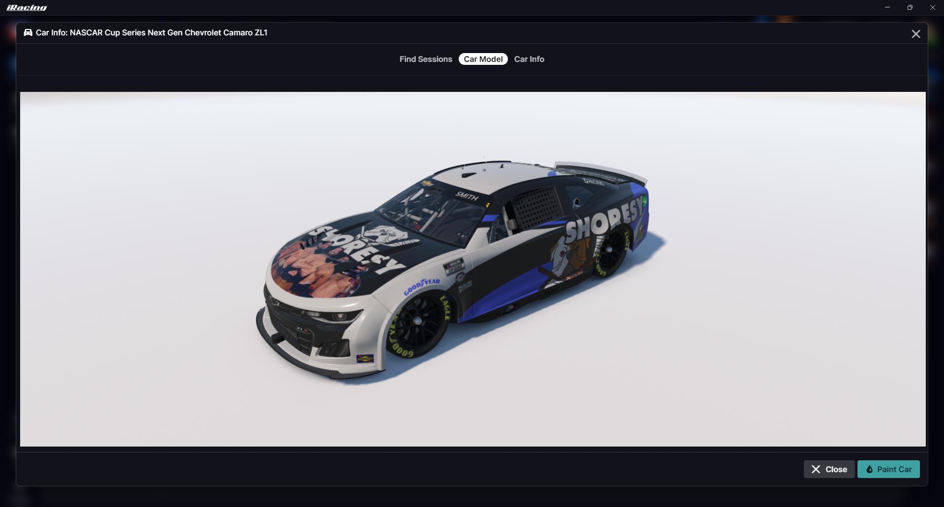 Preview of Shoresy SIM STAMPED NextGen Camaro by Johnathan Smith3