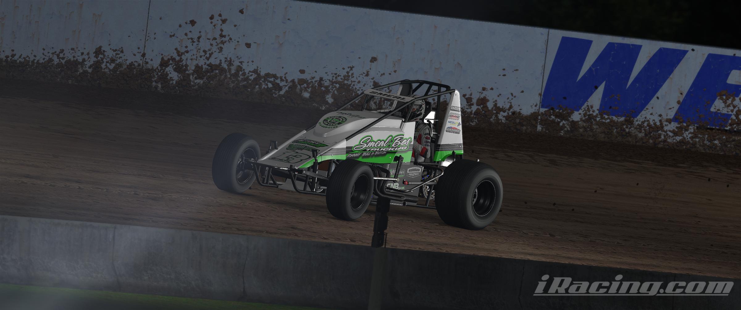 Preview of Jon "The Real Deal" Smeal #13 Smeal Bros Trucking Factory 11 Wingless Sprint by Jon Gutekunst