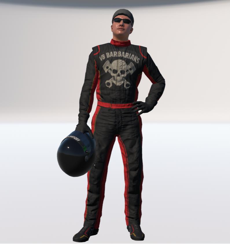 Preview of V8 BARBARIANS RACING CLUB by Darren Crosbie