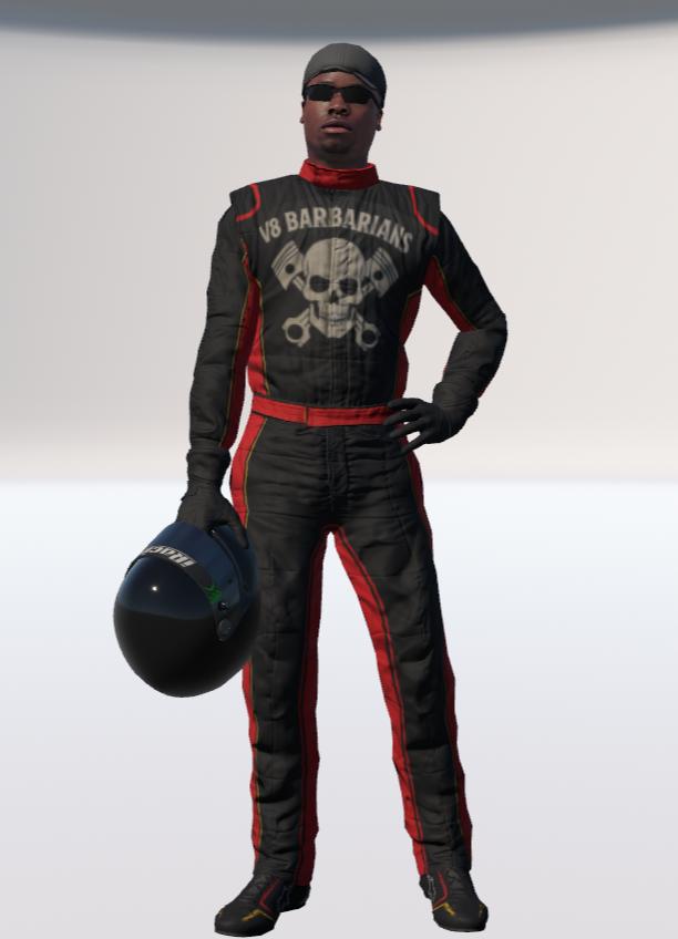 Preview of V8 BARBARIANS RACING CLUB by Darren Crosbie