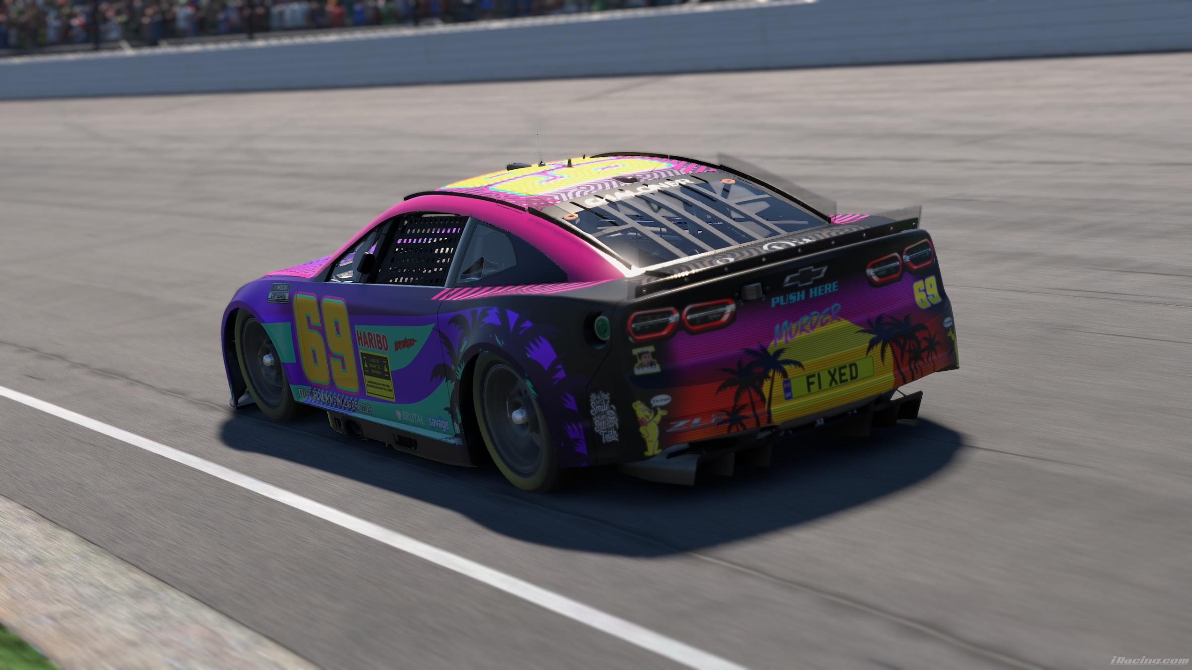 Preview of 2025 M.U.R.D.E.R Official NASCAR Cup Chevrolet by Paul R Chaloner
