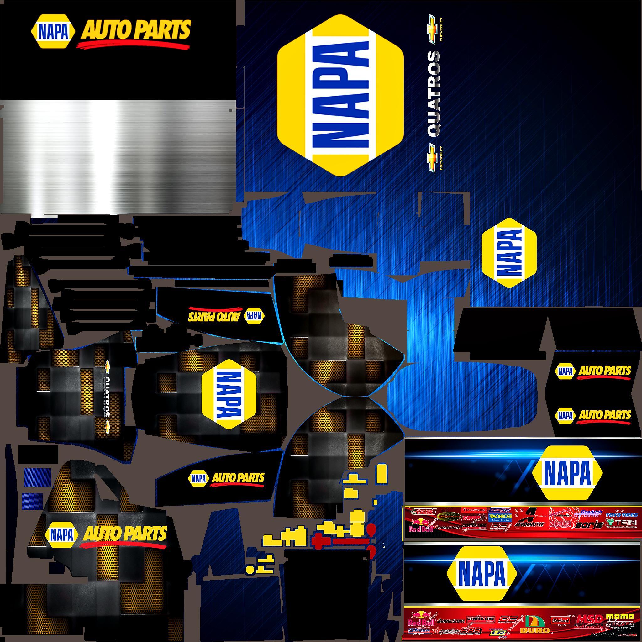 Napa Auto Parts Dirt Sprint Car Custom Paint Scheme_V1A by Jose M ...