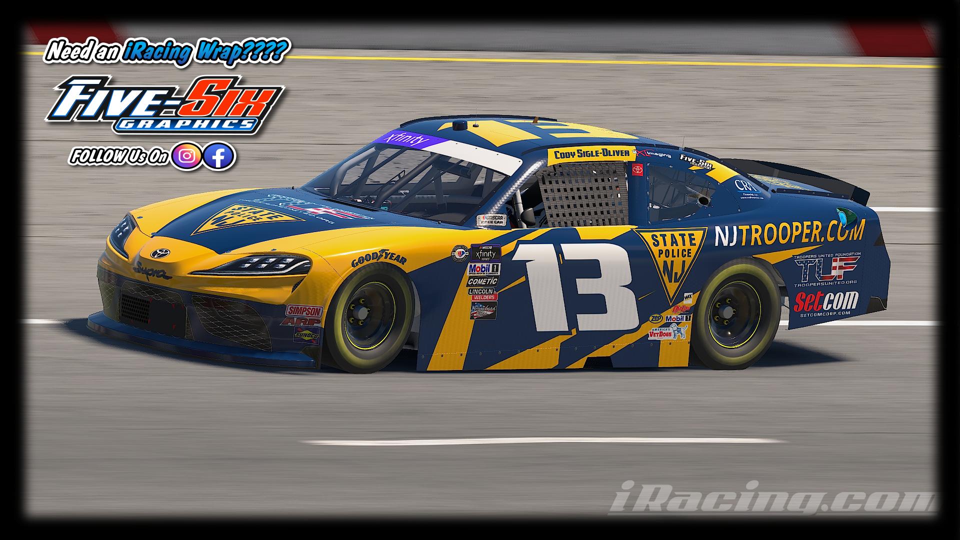 Preview of Cody Sigle Oliver Xfinity Toyota 2025 by John Bellando