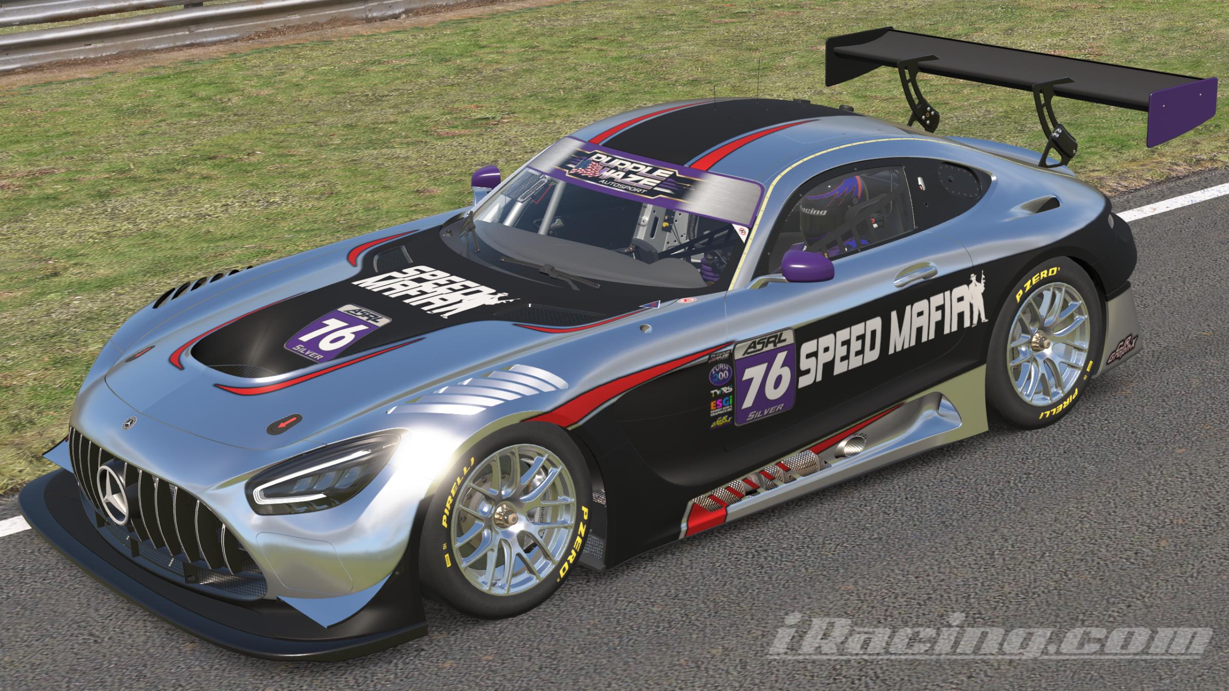 Preview of RT Speed Mafia Mercedes ASRL 2025 Custom #76 by Corey Rutherford