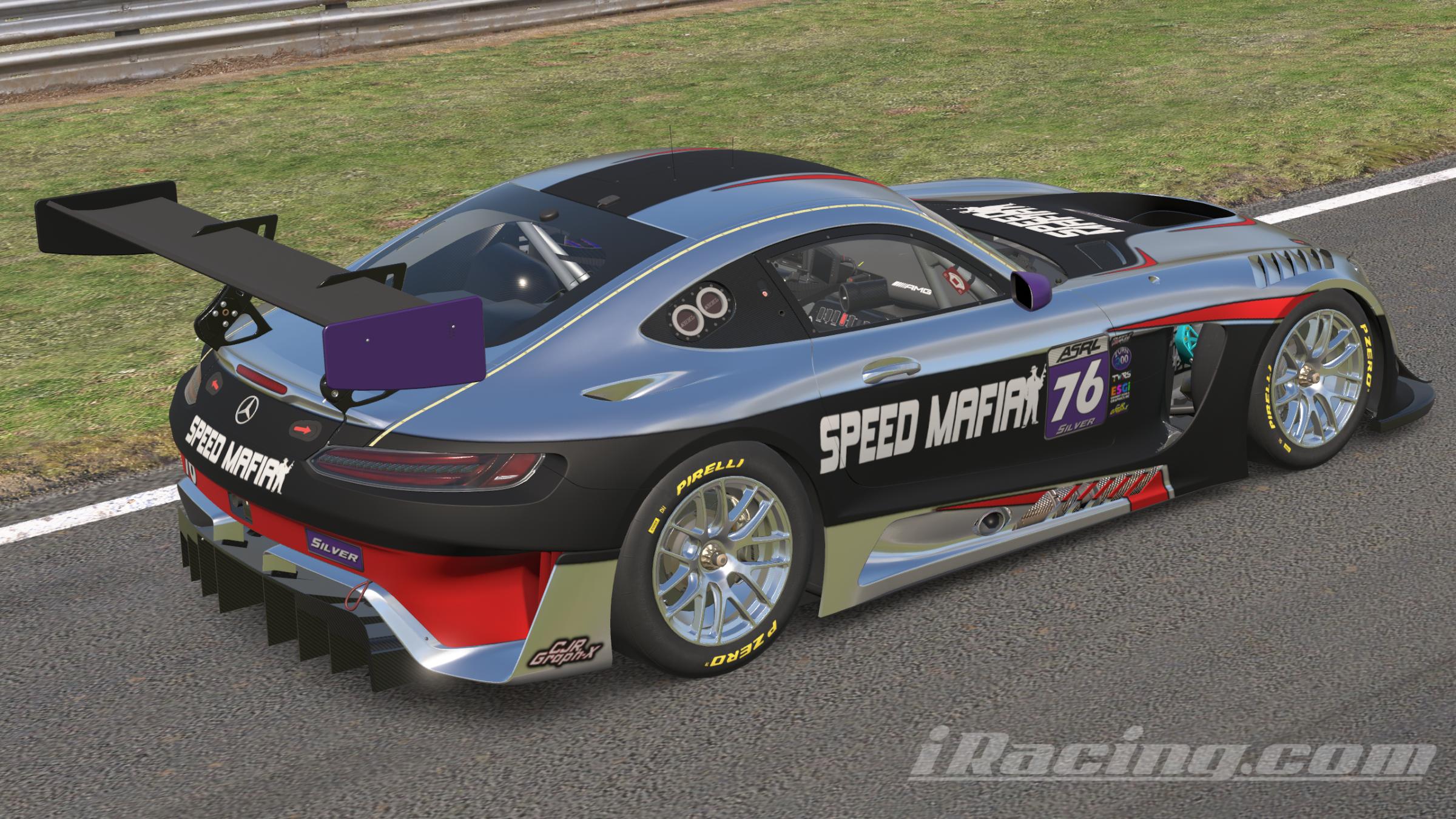 Preview of RT Speed Mafia Mercedes ASRL 2025 Custom #76 by Corey Rutherford