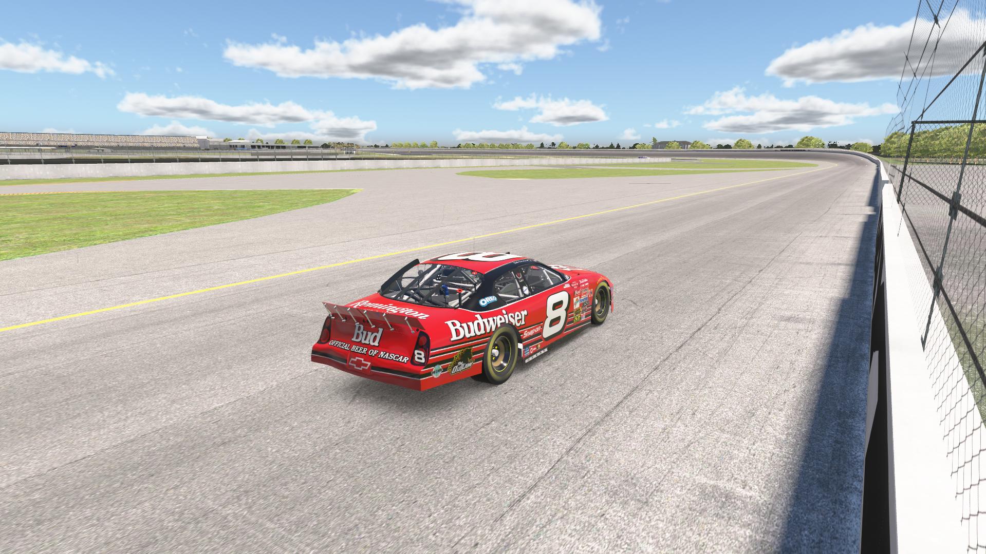 Preview of Dale Earnhardt Jr 2000 Daytona 500 Budweiser Chevy Monte Carlo - Speedway Body (Sim Stamped) by Samuel Greene
